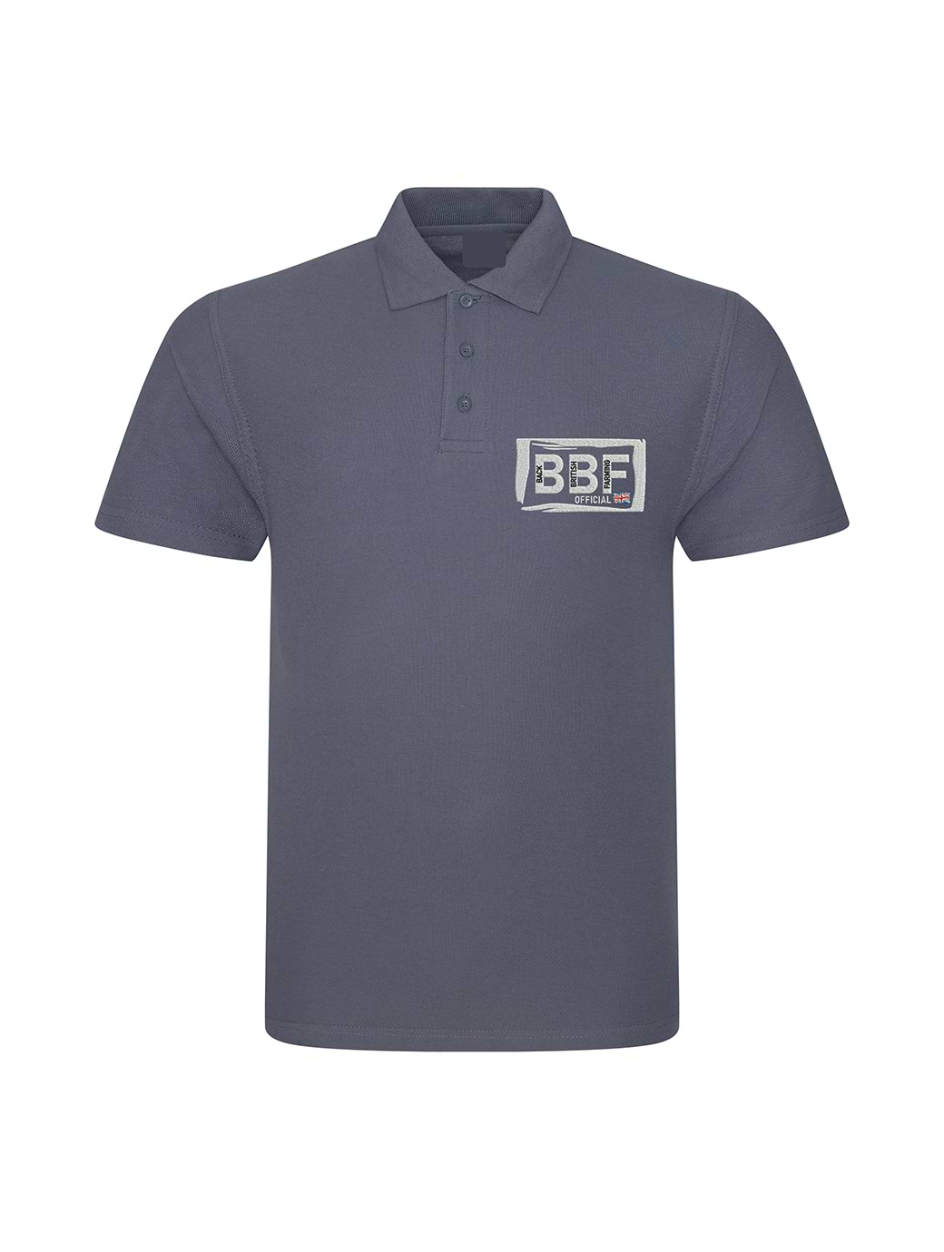 Back British Farming Men's BBF Polo Grey