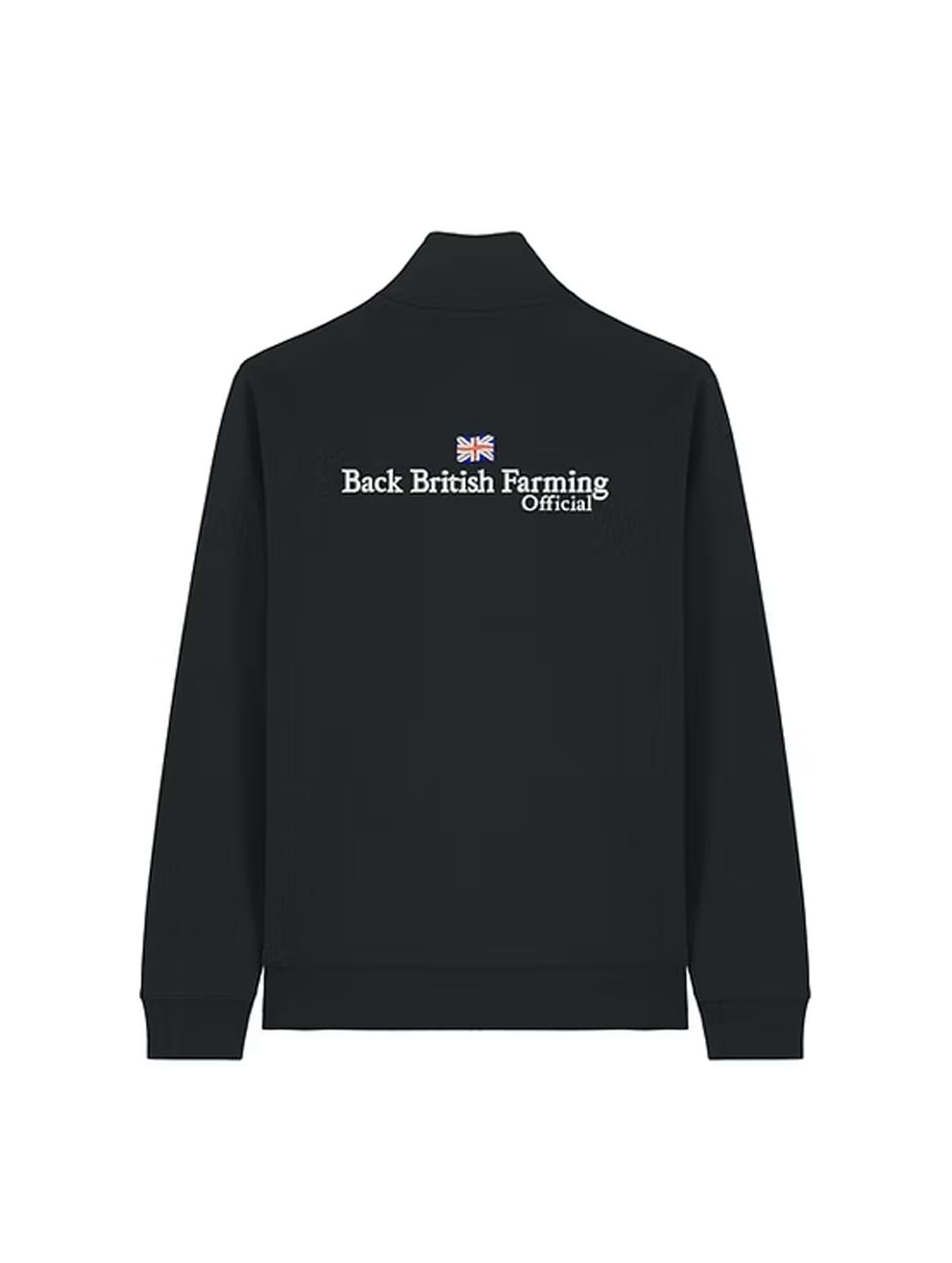 Back British Farming Premium Quarter Zip Black