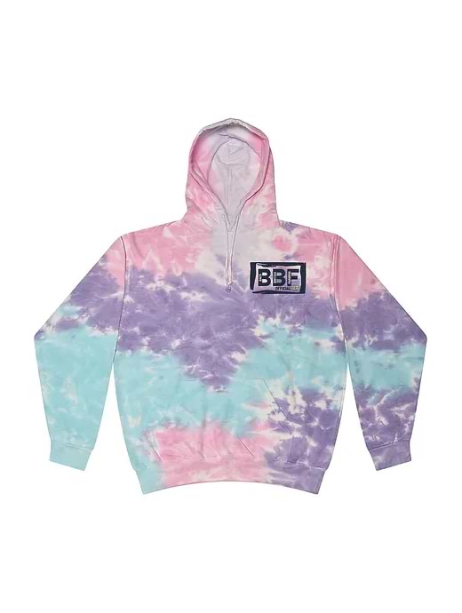 Back British Farming Unisex Tie-Dye Hoodie Cotton Candy