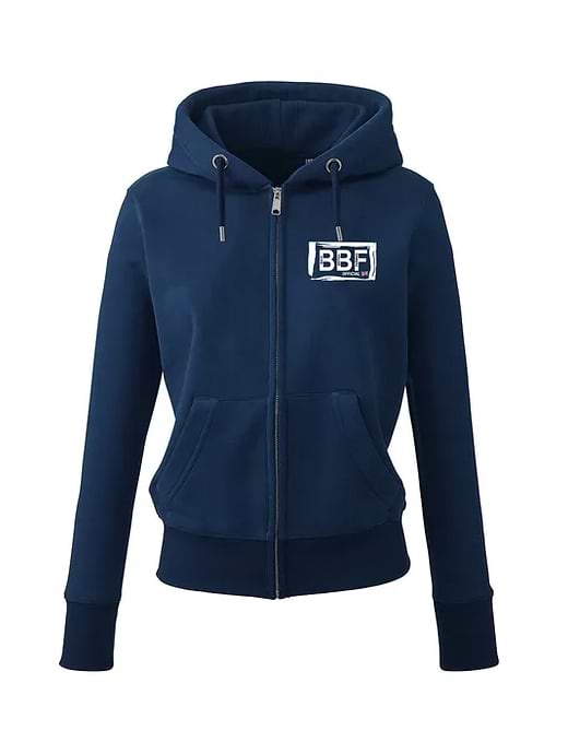 Women's fitted zip hoodie on sale