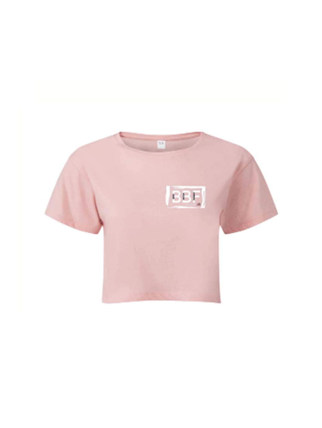 Back British Farming Women's Summer Haze Crop Top Light Pink