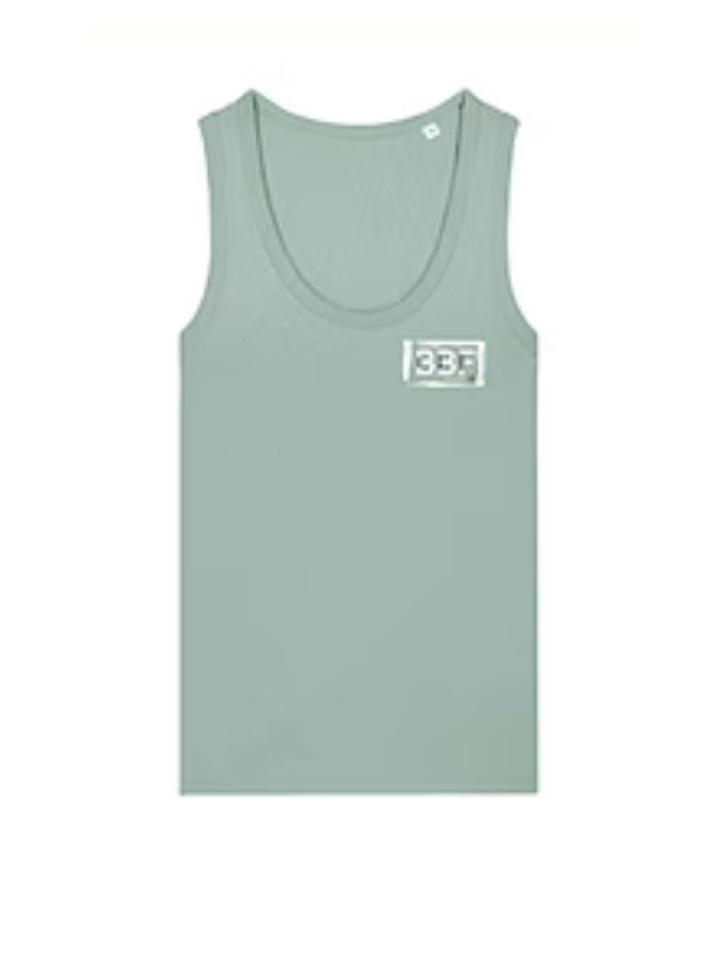 Back British Farming Women's Summer Haze Vest Top Green