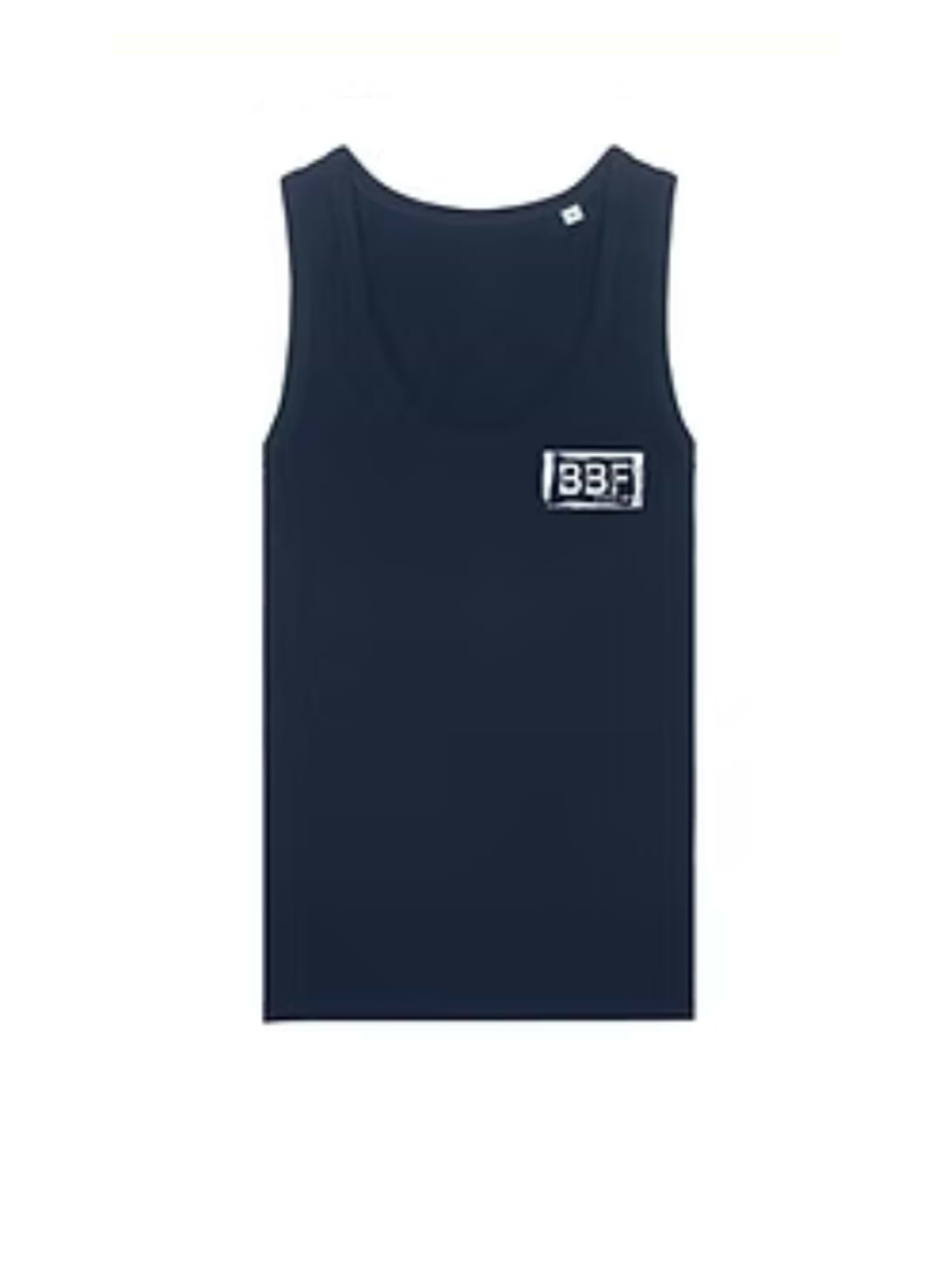 Back British Farming Women's Summer Haze Vest Top Navy