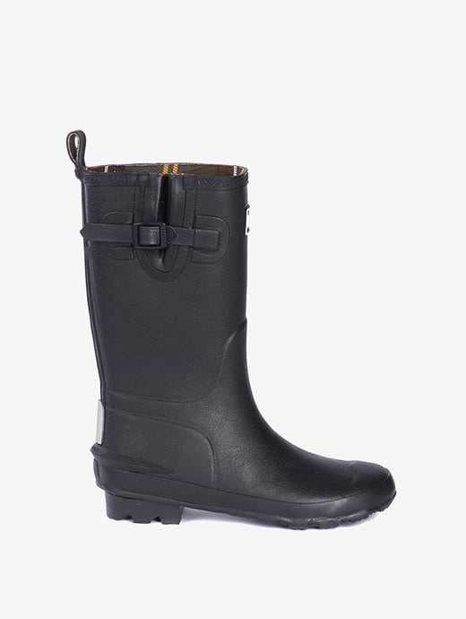 Barbour Children s Simonside Wellies Black Griggs