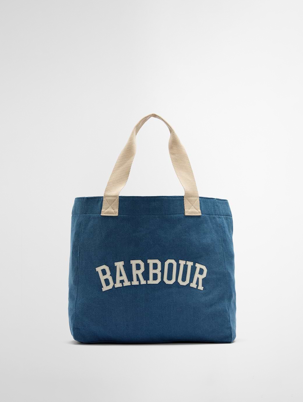 Barbour Emily Denim Tote Bag Safari Dress Tartan