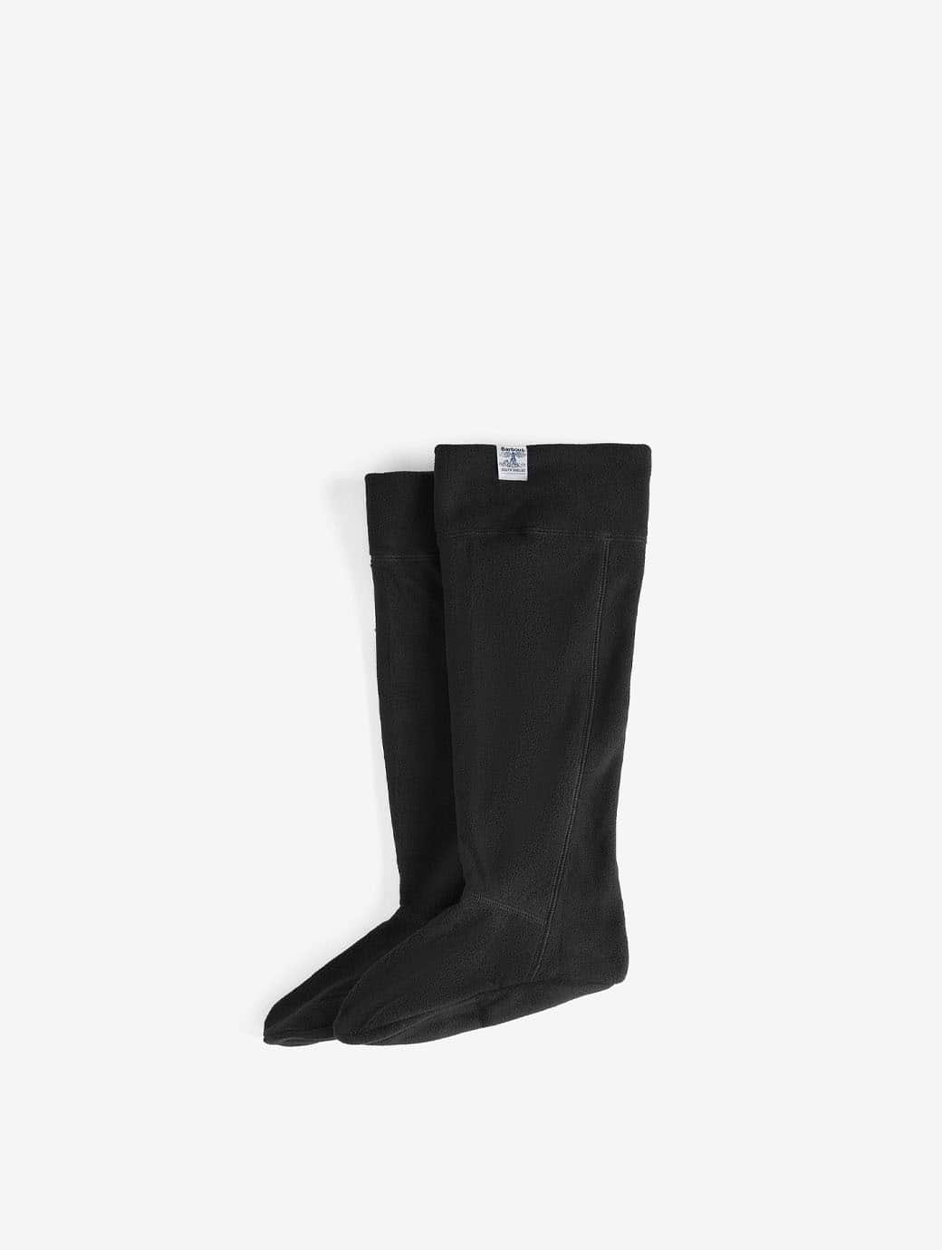 Barbour Fleece Wellington Socks Black