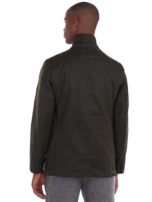 Barbour Men s Lutz Wax Jacket Olive