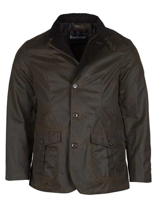 Barbour Men s Lutz Wax Jacket Olive