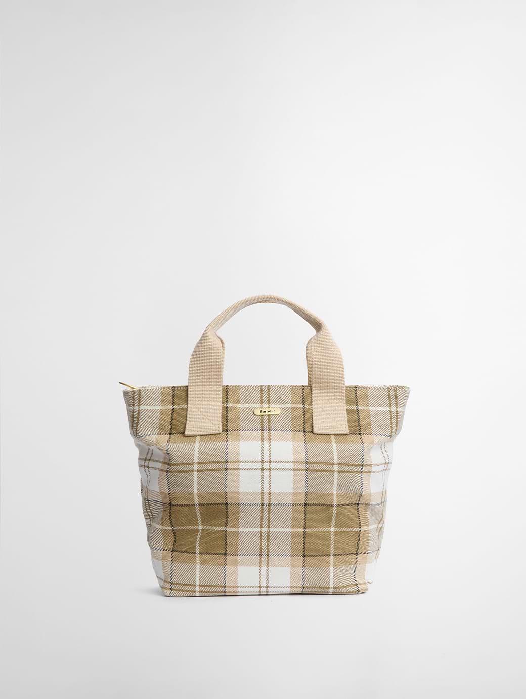 Barbour Maisy Tartan Tote Bag Safari Dress Tartan