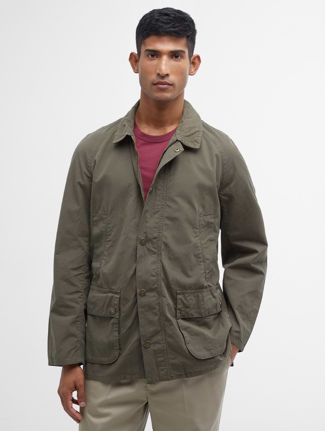 Barbour Men's Ashby Casual Jacket Olive