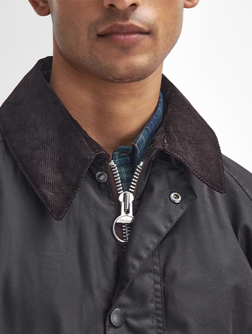 Rustic barbour jacket store
