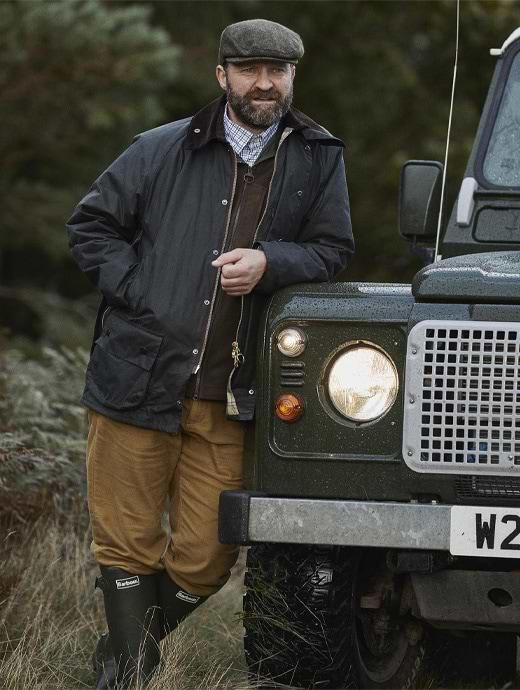 Barbour Men s Beaufort Wax Jacket Sage