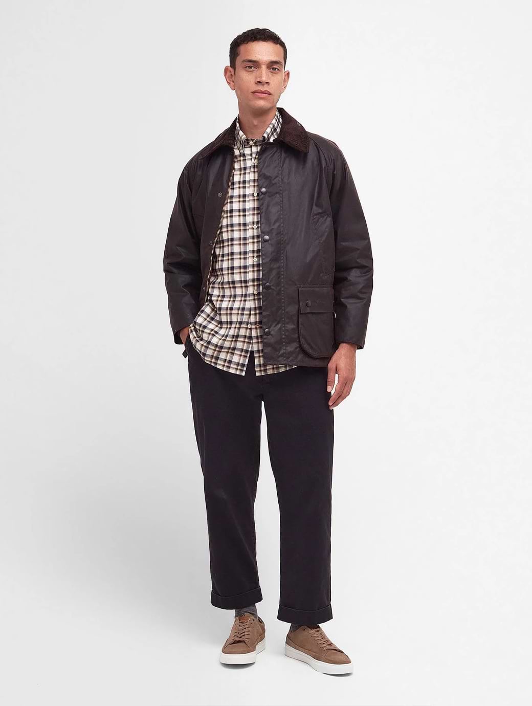 Barbour Men s Bedale Wax Jacket Rustic