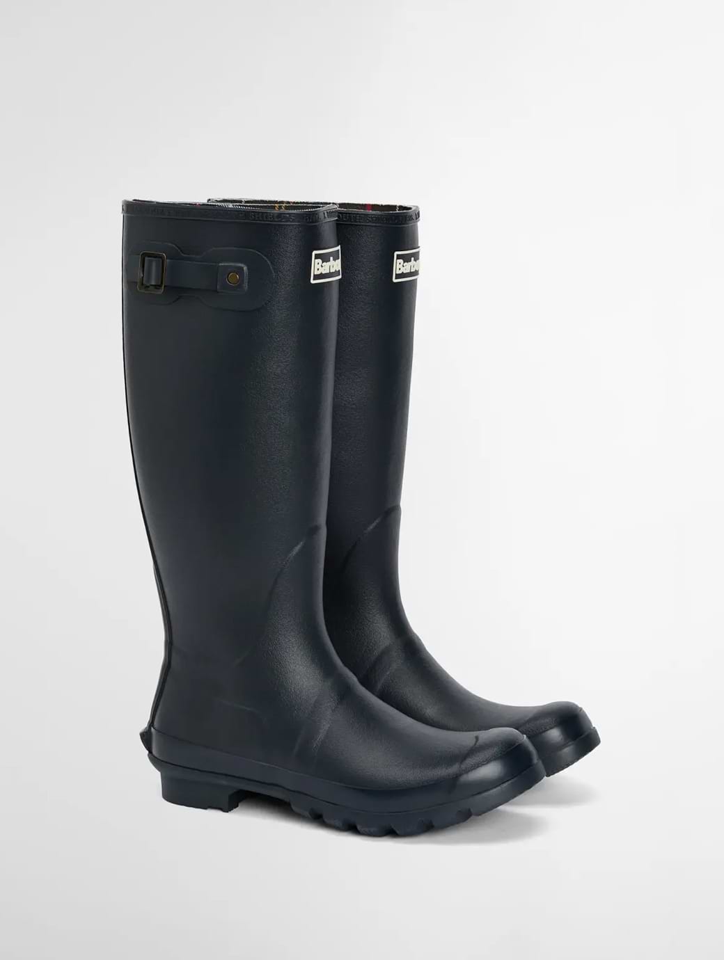 Barbour Mens Bede Wellington Boots Navy