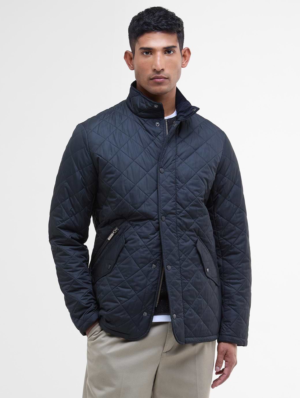 Barbour Men's Chelsea Sportsquilt Jacket Navy