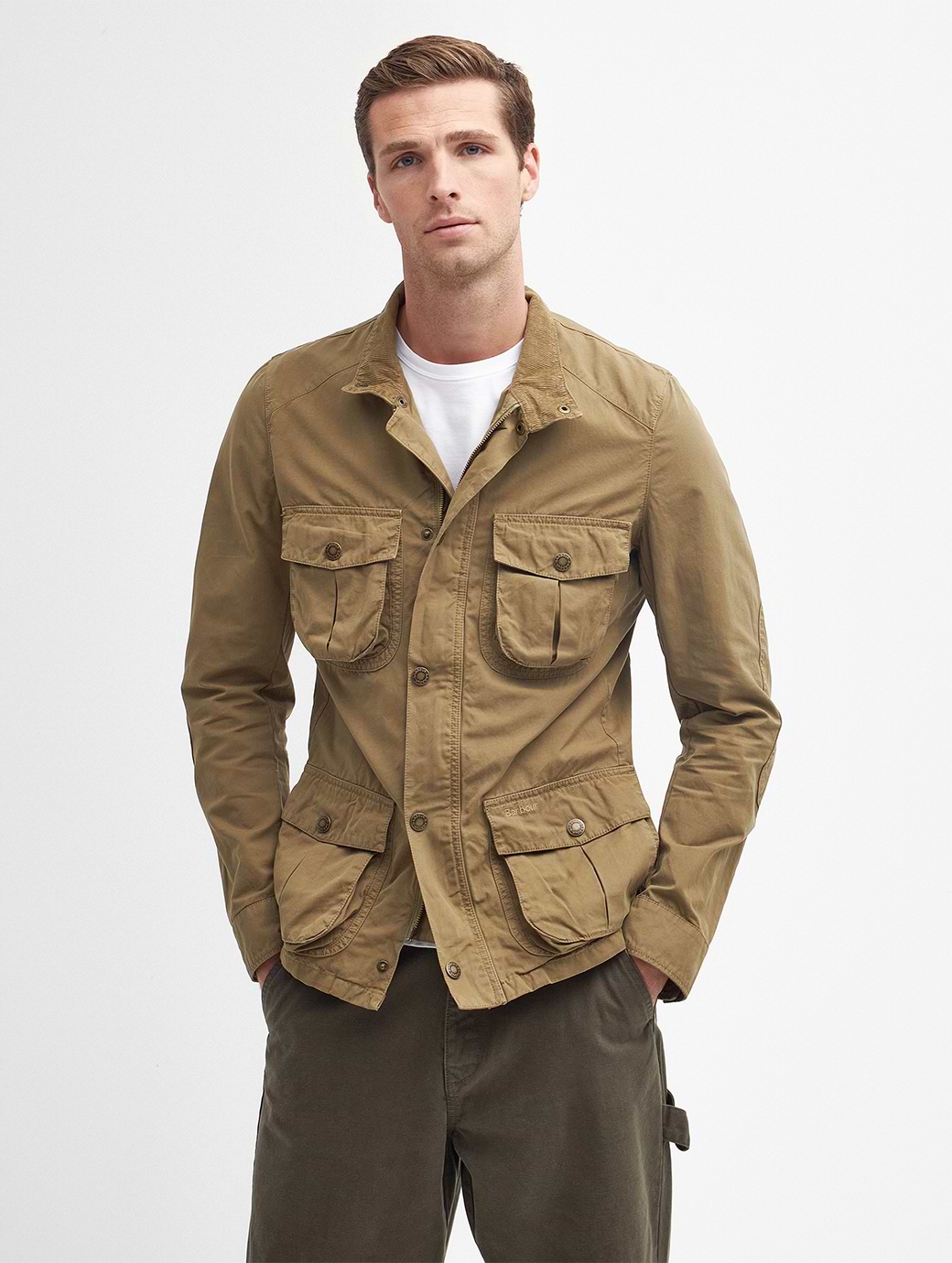 Barbour Men's Corbridge Casual Jacket Bleached Olive