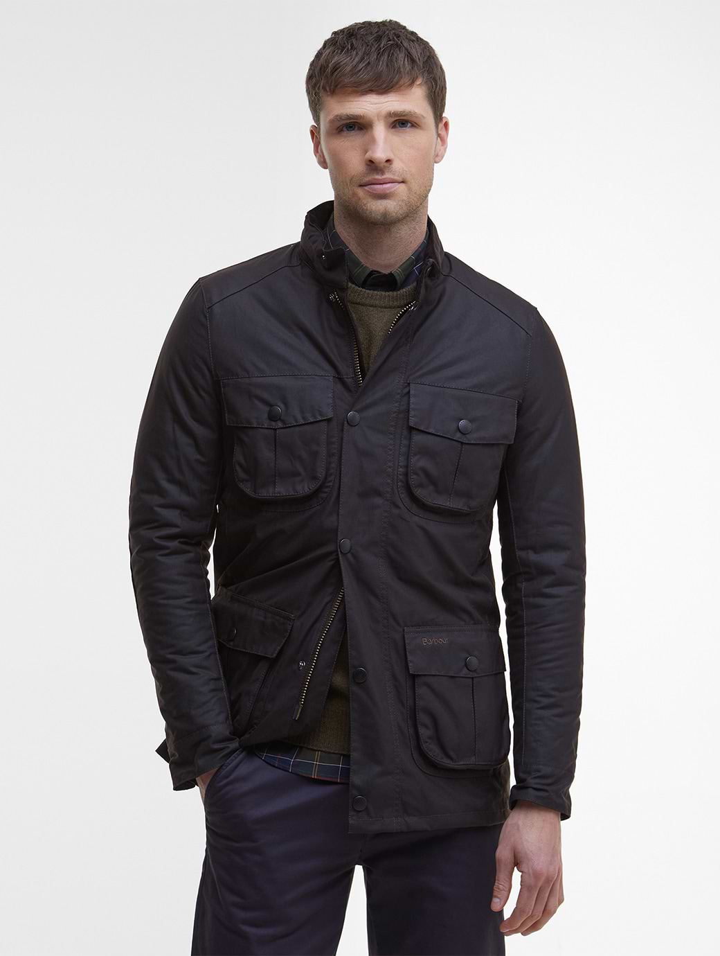 Barbour Corbridge Waxed Jacket Rustic