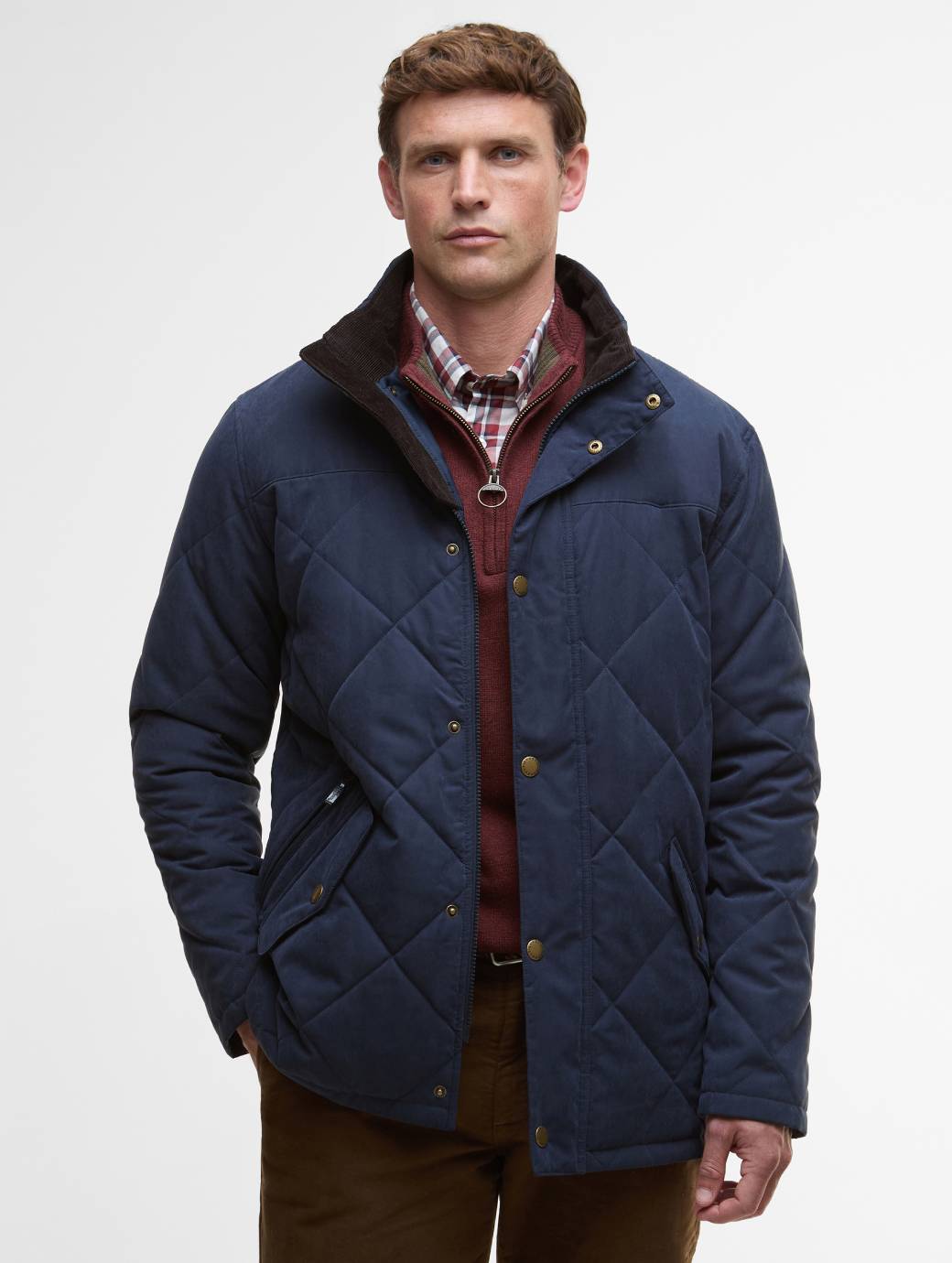 Barbour Men's Elter Quilted Jacket Navy