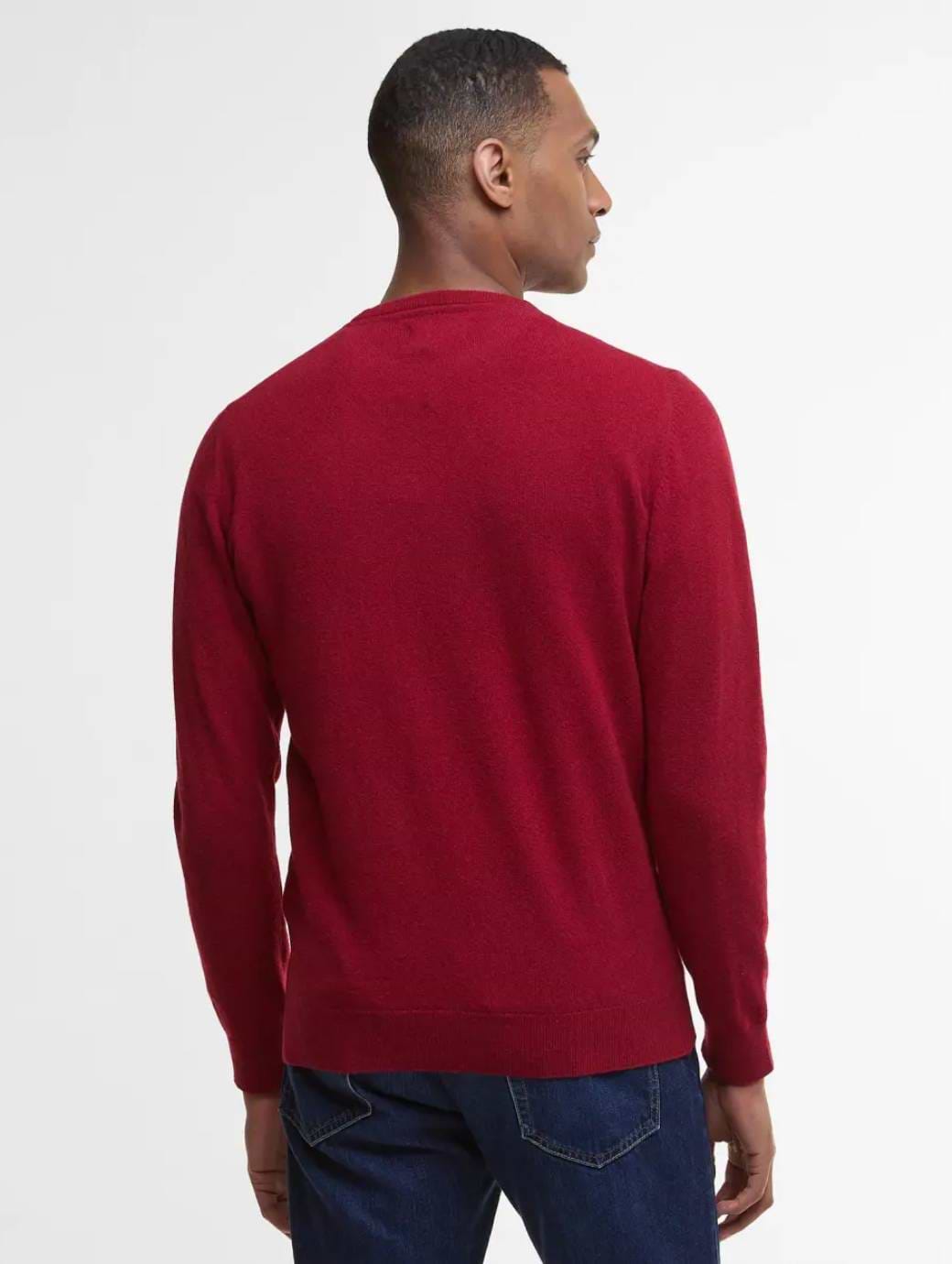 Pull Col V Roundtree & Yorke Homme Taille XLT Rouge - 100% Coton, Neuf Avec étiquettes, Grande Taille