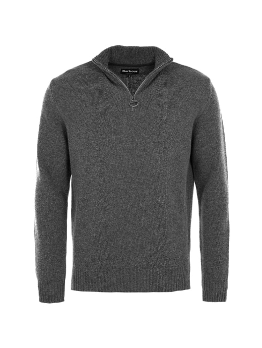 Charcoal half zip jumper new arrivals
