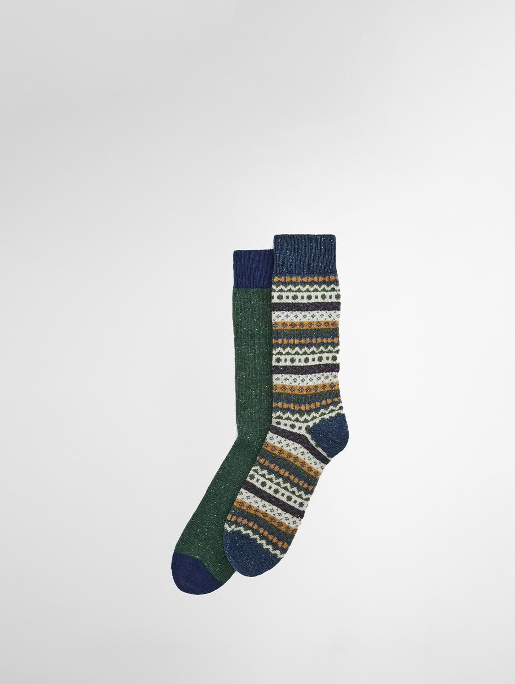 Barbour Men's Fairisle Sock Classic Mix 2-Pack