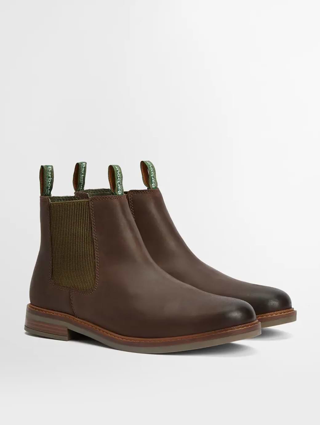 Barbour Men's Farsley Chelsea Boots Choco