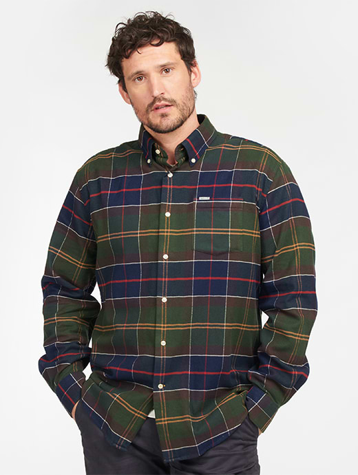 Barbour Men's Hogside Regular Shirt Classic Tartan
