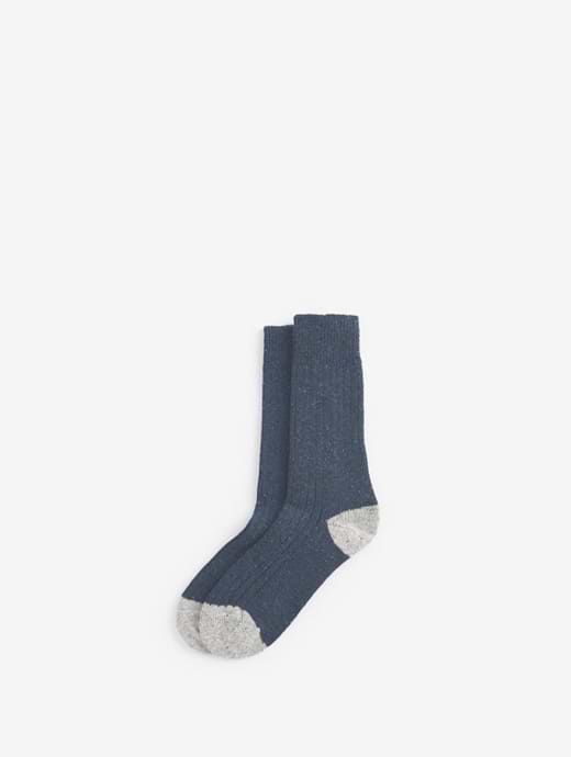 Barbour Men's Houghton Socks Navy/Grey