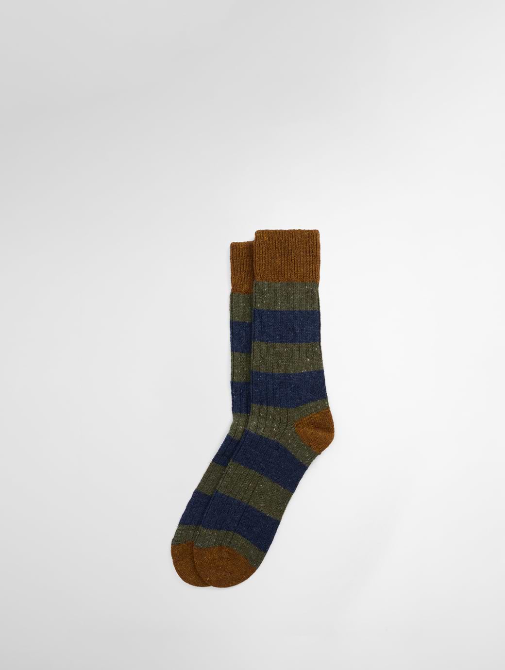 Barbour Men's Houghton Stripe Socks Thyme