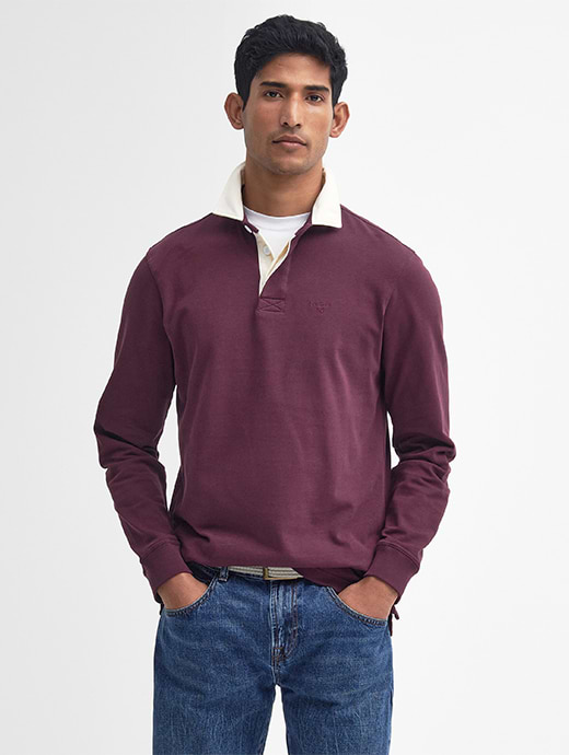 Barbour rugby shirt online