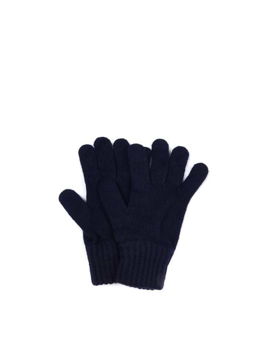 Barbour Men's Lambswool Gloves Navy