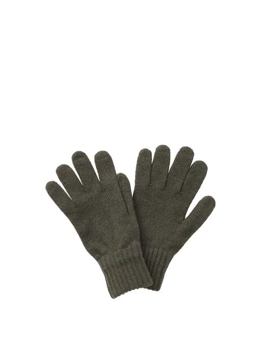 Barbour Men's Lambswool Gloves Olive