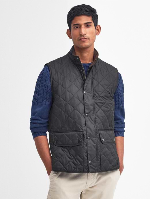 Barbour Men s New Lowerdale Gilet Black