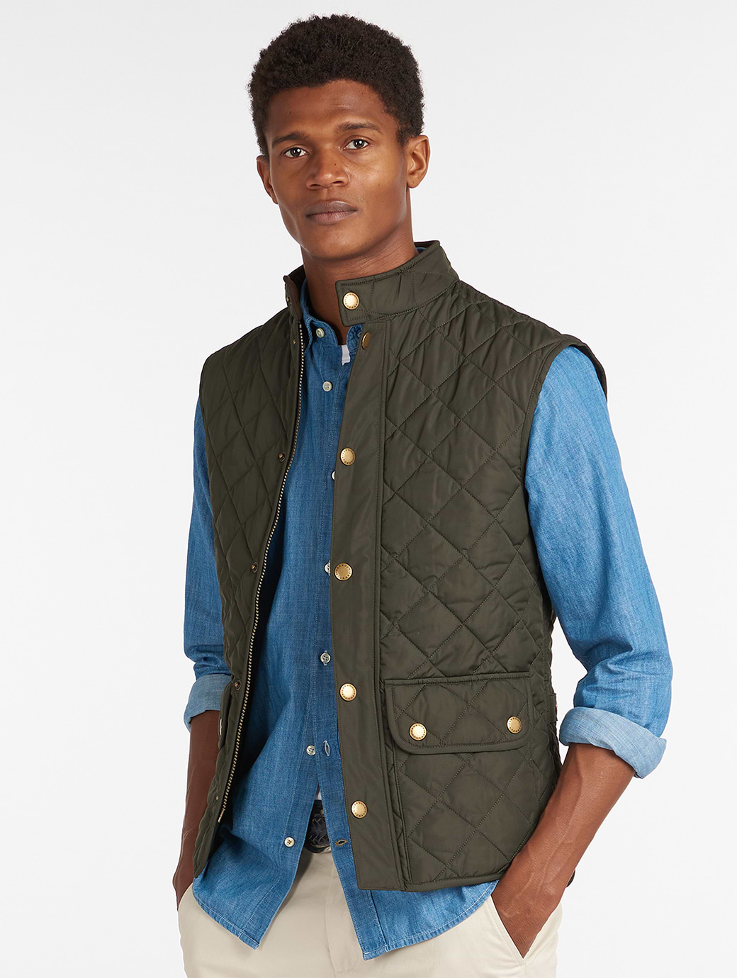 Barbour Men's Lowerdale Gilet Sage