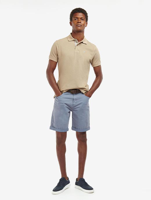 Barbour Men s Overdyed Twill Short Washed