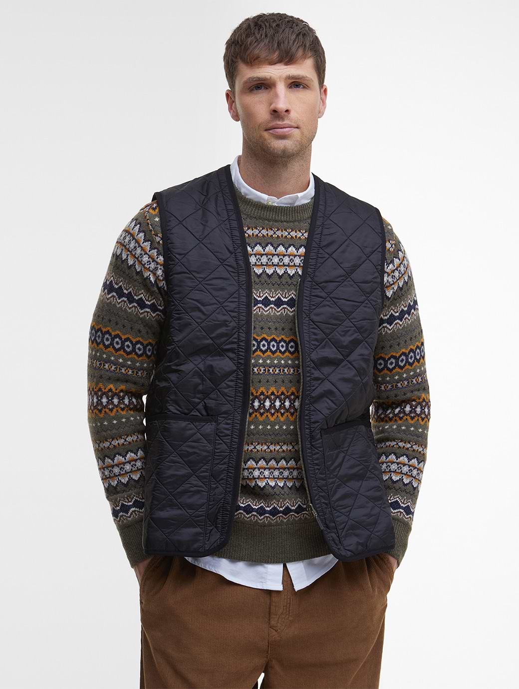 Barbour Polarquilt Barbour Waistcoats Black Barbour Men's