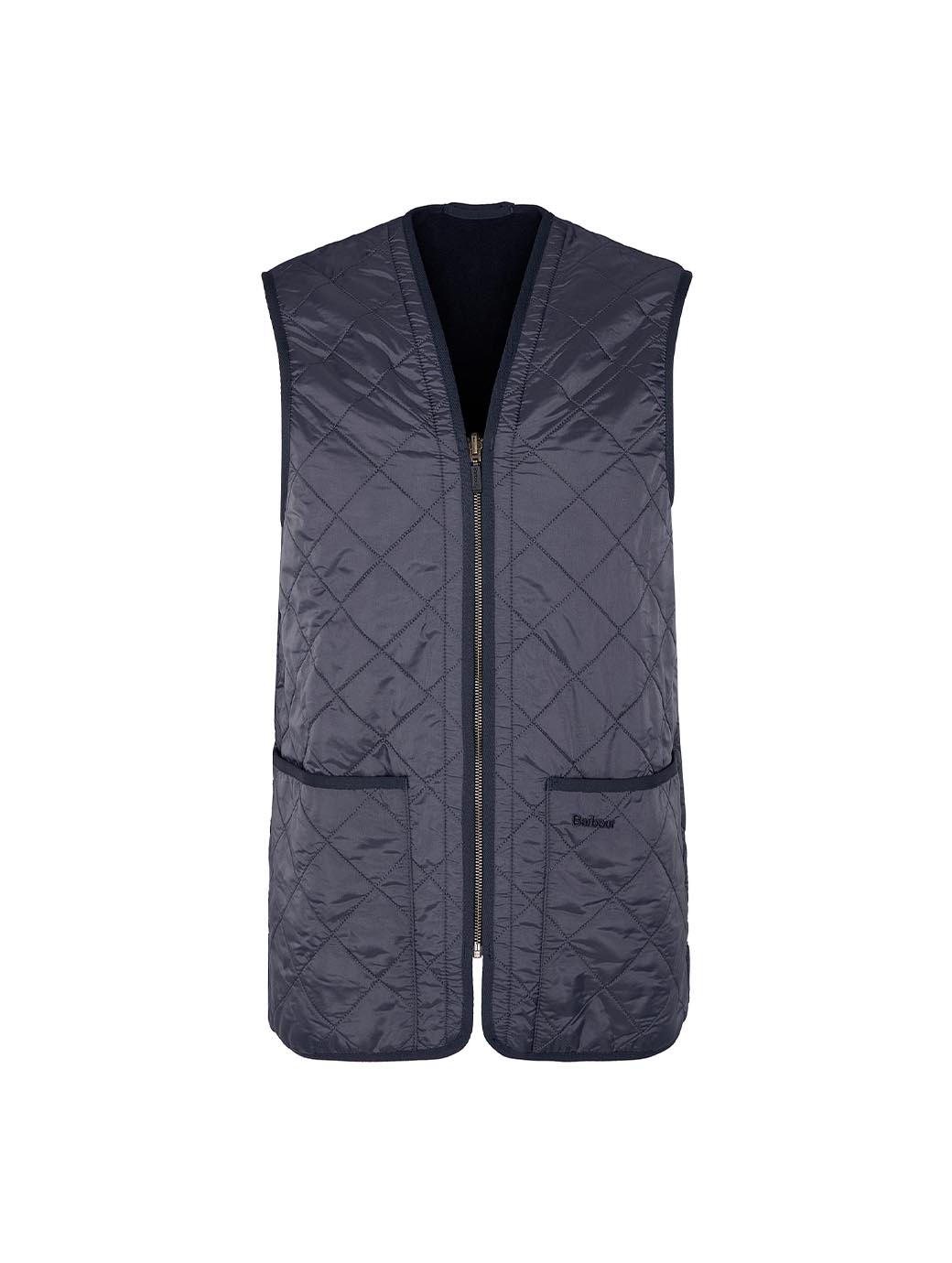 Barbour Men's Polarquilt Waistcoat/Zip-In Liner Navy