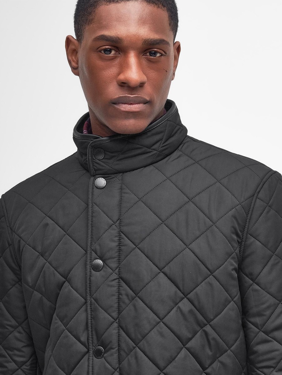Barbour Men s Powell Quilted Jacket Black