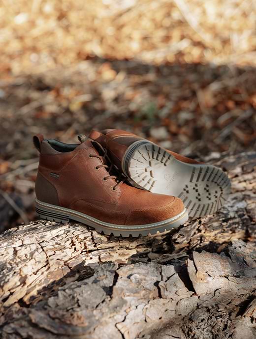 Barbour Men s Quartz Derby Boot Timber Tan