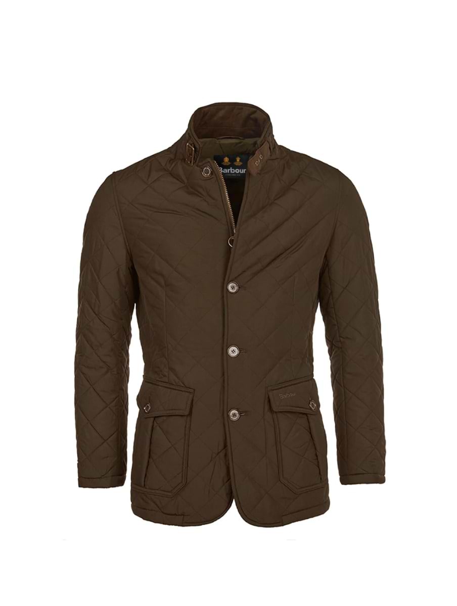 Barbour Quilted Lutz Jacket Olive Griggs