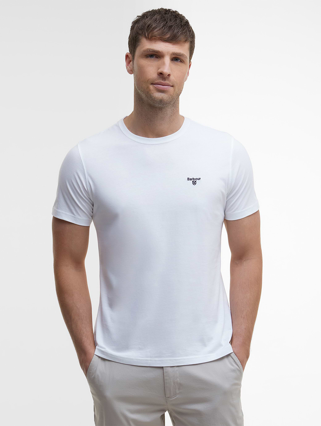 Barbour Men's Sports T-Shirt White