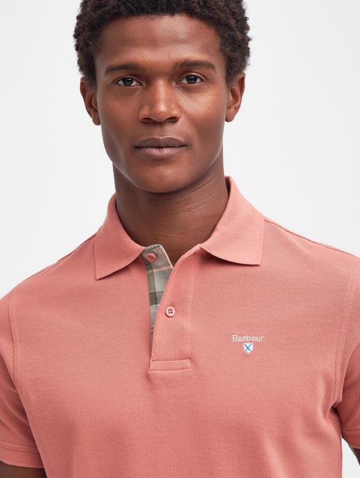 Barbour polo Pink clearance