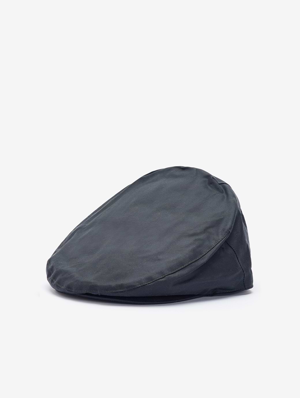 Barbour Men's Wax Flat Cap Navy