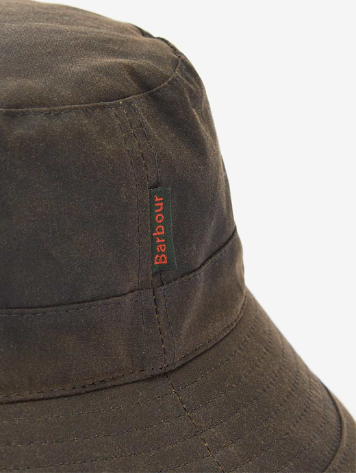 Men's barbour waxed sports hat online