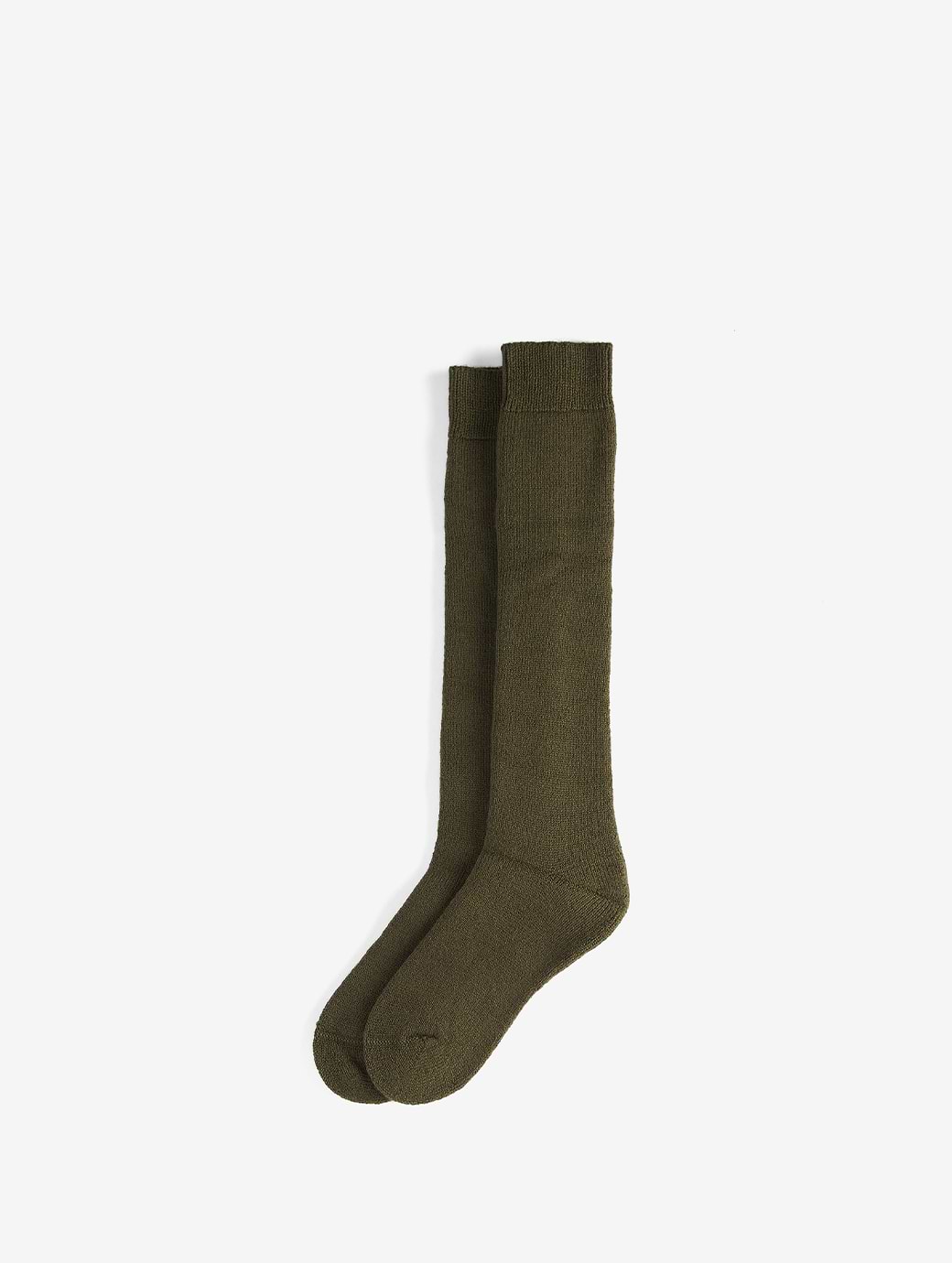 Barbour Men's Wellington Knee Sock Olive Green