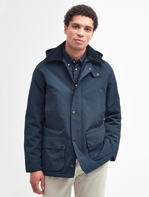 Barbour Men s Winter Ashby Jacket Navy