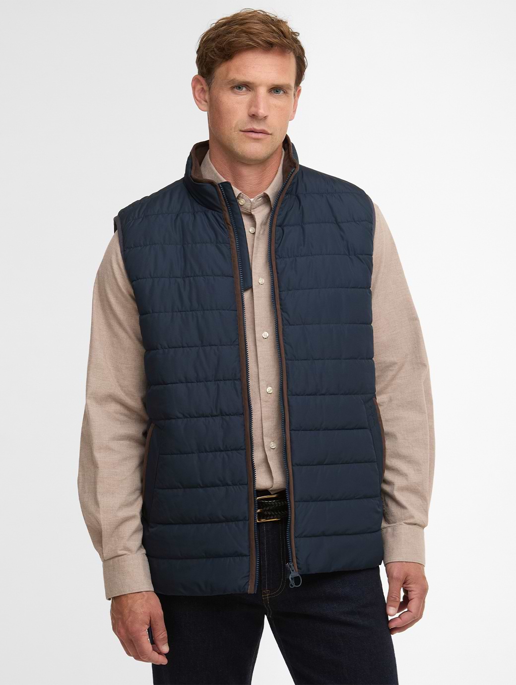 Barbour Men's Broughton Quilted Gilet Navy