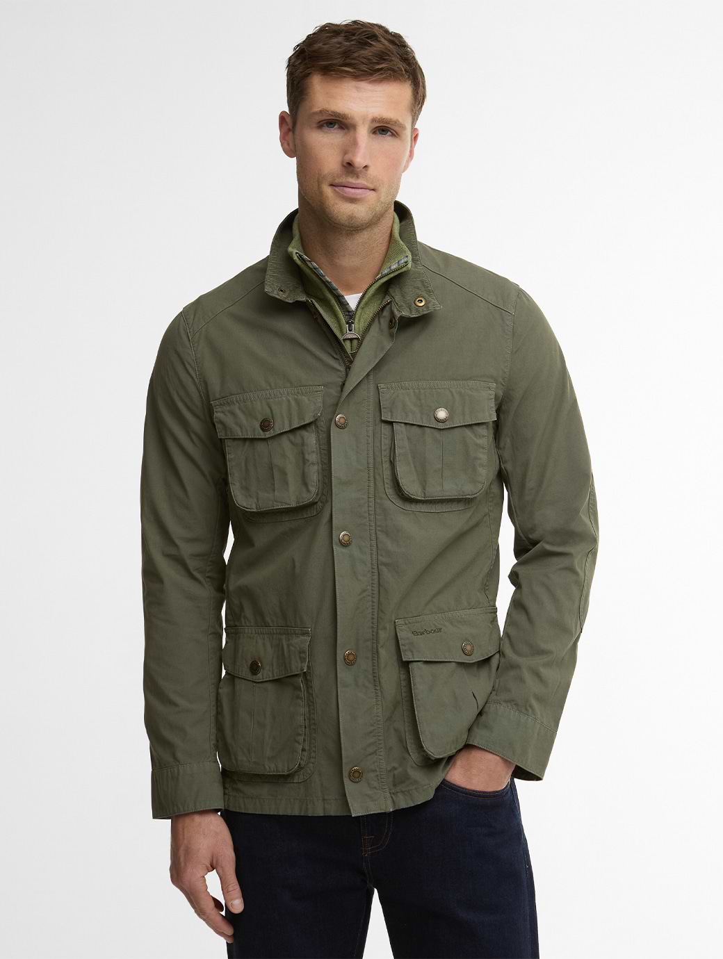 Barbour Men's Corbridge Casual Jacket Dusty Olive