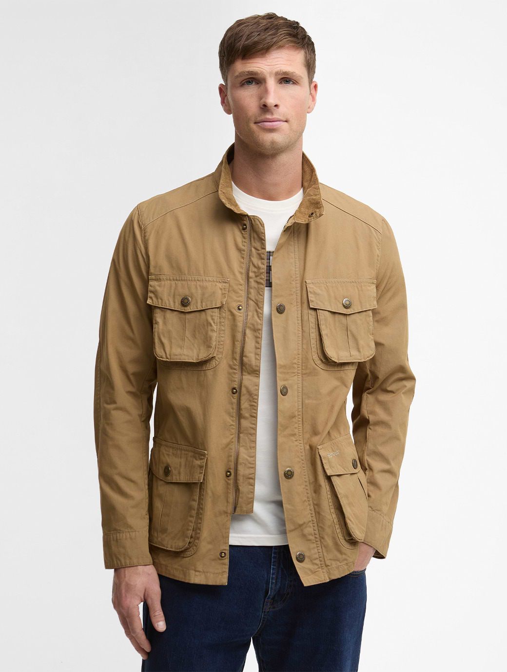 Barbour Men's Corbridge Casual Jacket Stone