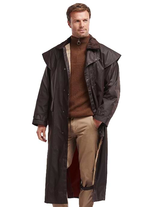 Barbour STOCKMAN ブラウンコート Barbour × TO KI TO》Riding ワックスコットン コート｜ワックス